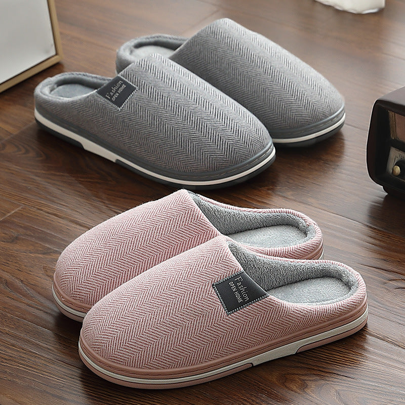 Women's Suede-Look Platform Clog Slippers - Dark Gray