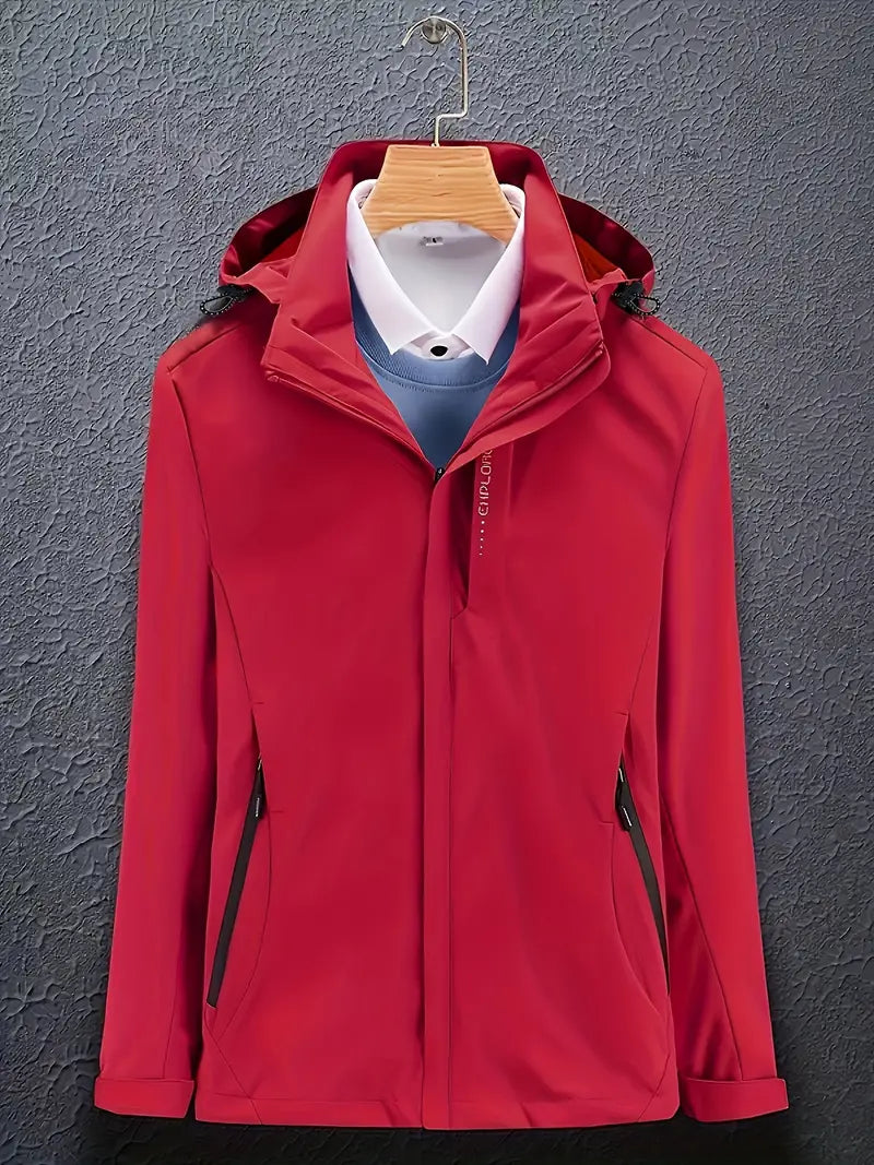 Women’s Hooded Softshell Jacket – Lightweight Windproof Outdoor Layer for Everyday Winter Wear