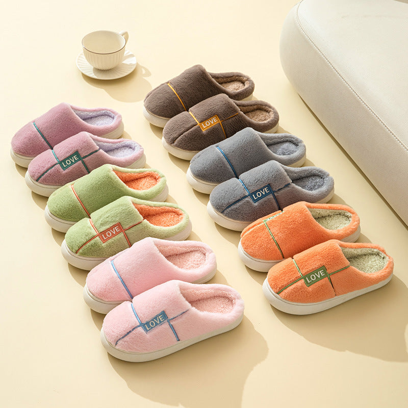 Women's Faux Fur Lined Platform Clog Slippers - Coffee