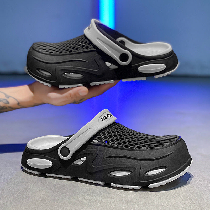 Men’s Breathable Ergonomic Clogs – Lightweight Slip-On Shoes for Garden Travel and Everyday Wear