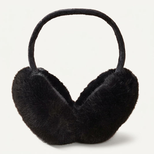 Women’s Plush Winter Ear Warmers – Soft Foldable Wind-Resistant Earmuffs for Outdoor and Daily Wear