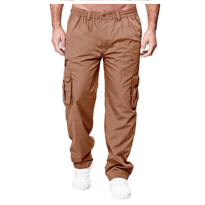 Men’s Utility Cargo Trousers – Relaxed Multi-Pocket Trousers for Everyday Wear