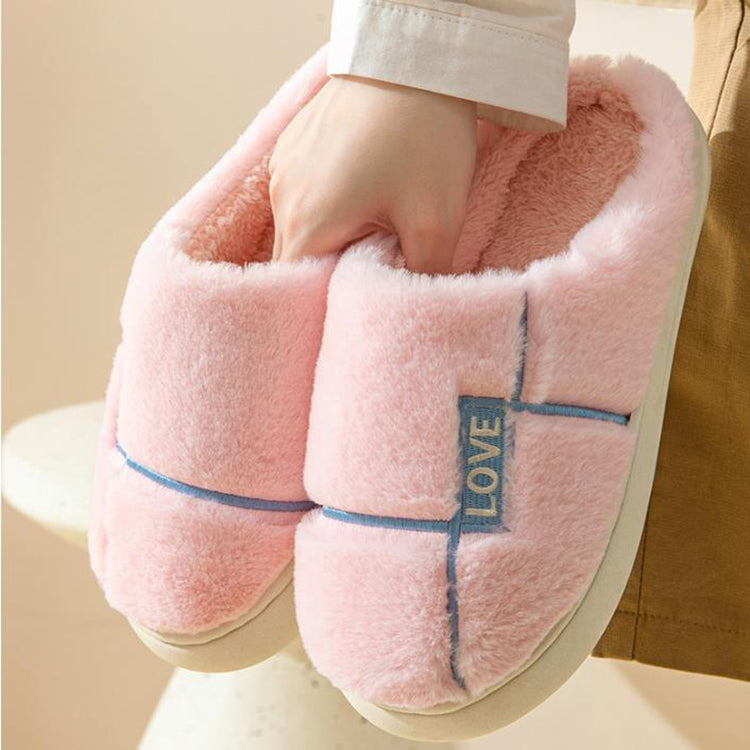 Women's Faux Fur Lined Platform Clog Slippers - Coffee