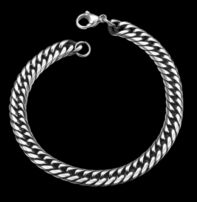 10mm rectangular-link bracelet supplier image