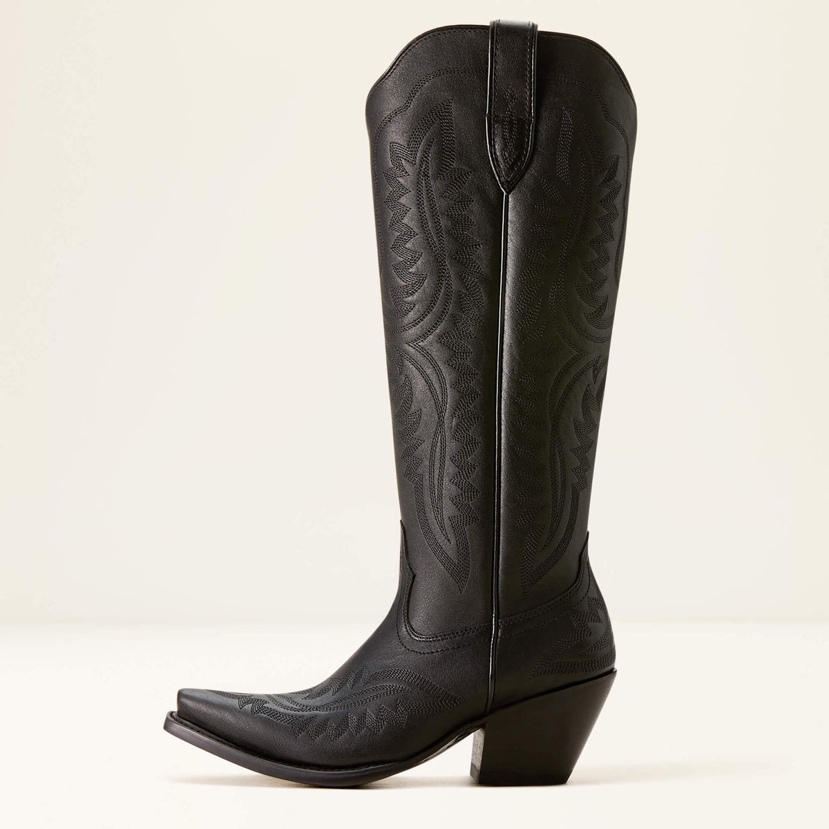 Women's Suede-Look Side Zip Pointed-Toe Chunky Chelsea Boots