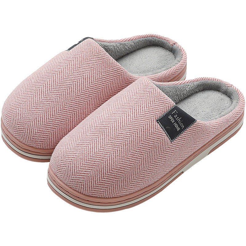 Women's Suede-Look Platform Clog Slippers - Dark Gray