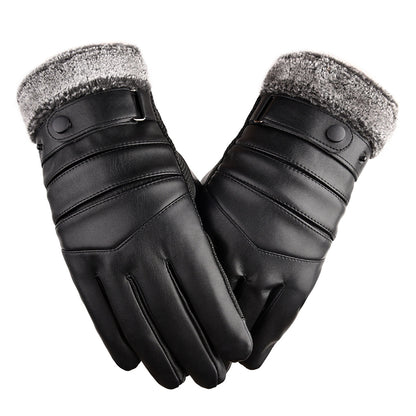 Men’s Thermal Ski Gloves – Waterproof Touchscreen Winter Gloves with Anti-Slip Grip