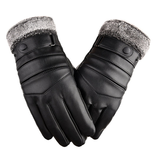 Men’s Thermal Ski Gloves – Waterproof Touchscreen Winter Gloves with Anti-Slip Grip