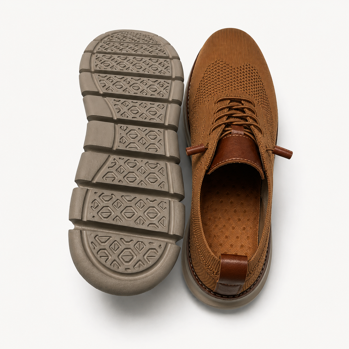Men’s Breathable Knit Sneakers – Lightweight Casual Trainers for Everyday and Travel Wear