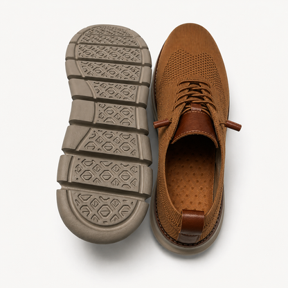 Men’s Breathable Knit Sneakers – Lightweight Casual Trainers for Everyday and Travel Wear