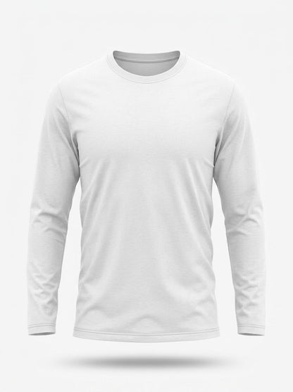 Men’s Crew-Neck Long-Sleeve T-Shirt – Lightweight Everyday Casual Essential