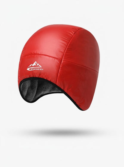Men’s Thermal Winter Skull Cap – Fleece-Lined Outdoor Hat with Extended Ear Protection