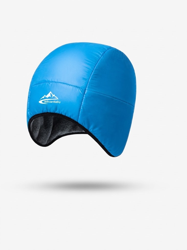 Men’s Thermal Winter Skull Cap – Fleece-Lined Outdoor Hat with Extended Ear Protection
