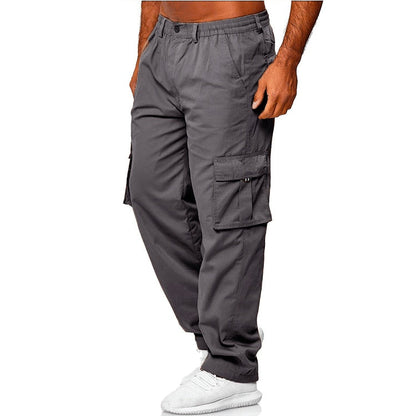 Men’s Utility Cargo Trousers – Relaxed Multi-Pocket Trousers for Everyday Wear