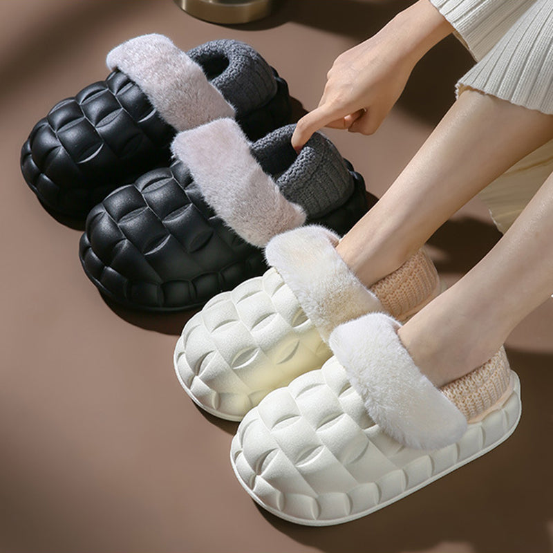 Women's Platform Clog Slippers - Black (US 5-14)