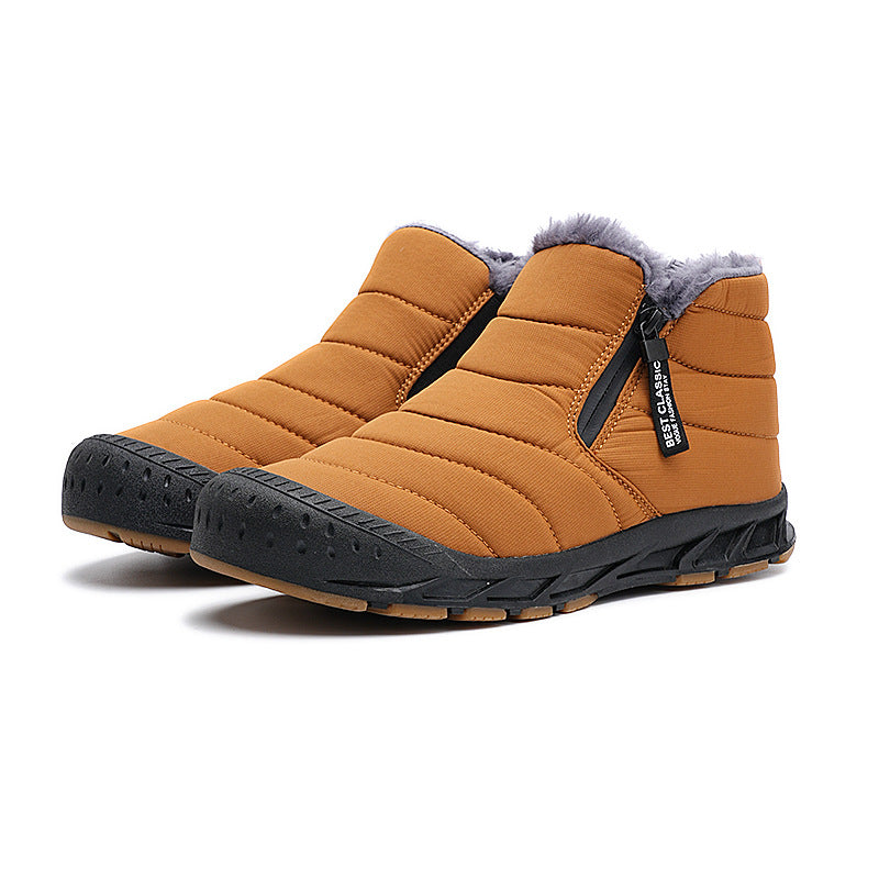 Women's Heeled Wedge Snow Boots