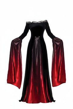 Women's Vampire Queen Ombré Dress Halloween Costume