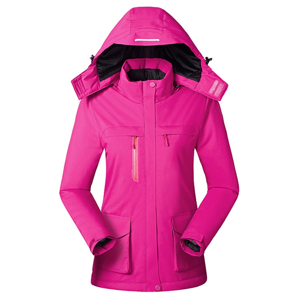 Unisex USB Heated Winter Jacket – Waterproof Wind-Resistant Hooded Outdoor Thermal Coat