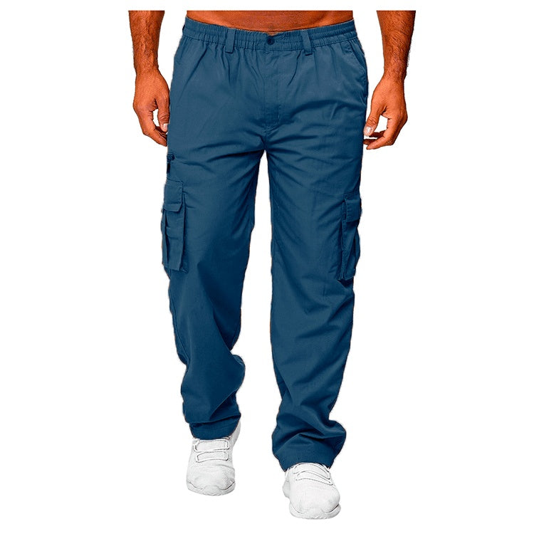 Men’s Utility Cargo Trousers – Relaxed Multi-Pocket Trousers for Everyday Wear