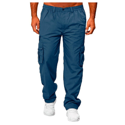 Men’s Utility Cargo Trousers – Relaxed Multi-Pocket Trousers for Everyday Wear