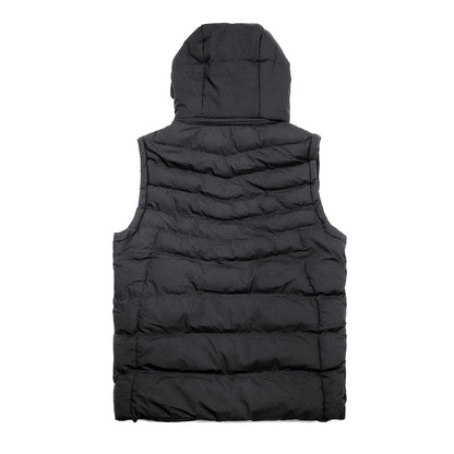 Men’s USB Heated Hooded Puffer Vest – Quilted Sleeveless Winter Layer with Adjustable Warmth