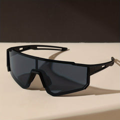 Men’s Shield Sports Sunglasses – Coated Wraparound Eyewear for Driving and Outdoor Activities