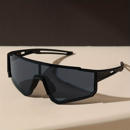 Men’s Shield Sports Sunglasses – Coated Wraparound Eyewear for Driving and Outdoor Activities