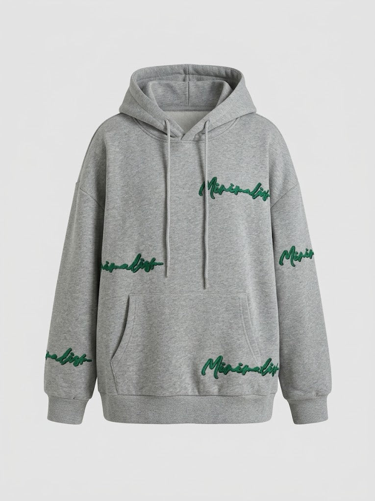 Women’s Oversized Graphic Hoodie – Relaxed Long-Sleeve Pullover for Casual Streetwear Layering