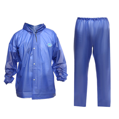 Men’s Waterproof Rain Suit – Lightweight Windproof Hooded Jacket and Overtrousers for Outdoor Activities