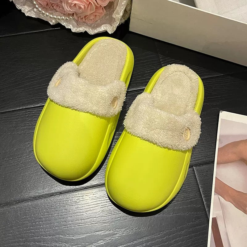 Women's Washable Platform Clog Slippers