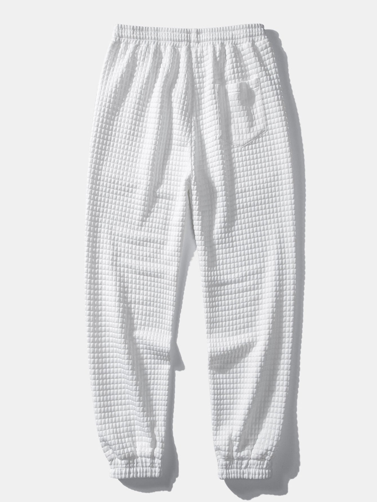 Men’s Waffle Shirt and Jogger Set – Textured Casual Layering Outfit