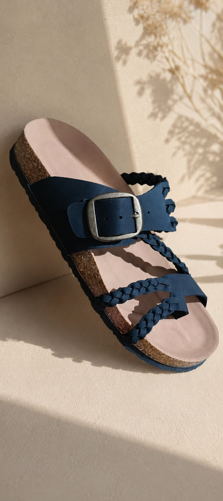 Women’s Adjustable Buckle Comfort Sandals – Orthopaedic-Inspired Summer Slides for Walking and Travel