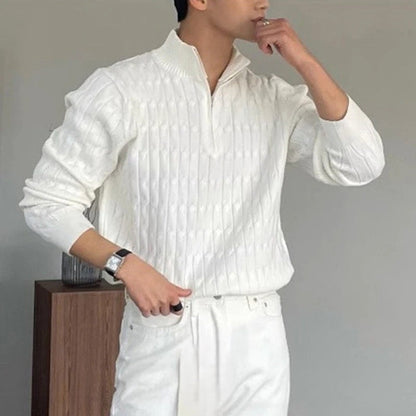 GWANGJU Half Zip Sweater