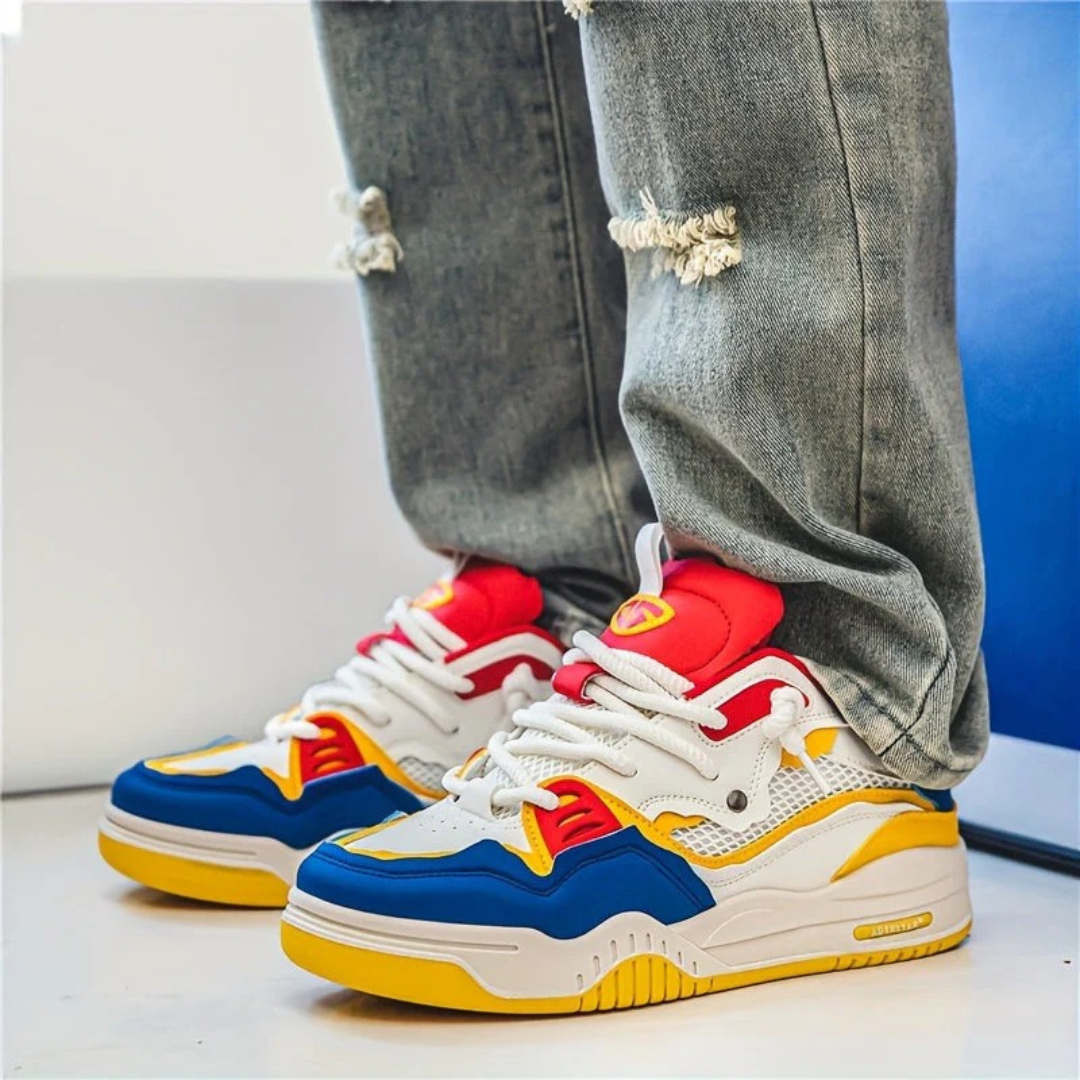 Men’s Chunky Lifestyle Trainers – Cushioned Streetwear Sneakers for Everyday Casual Wear