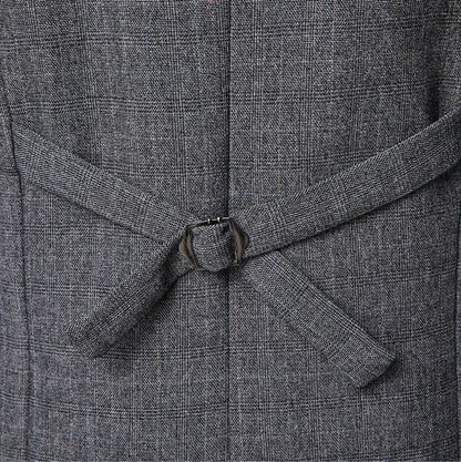 Men’s Tailored Three-Piece Suit – Waistcoat Set for Ceremonies and Smart Occasions