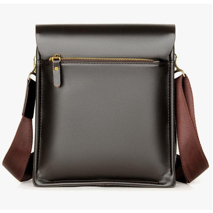 Men’s Multi-Compartment Shoulder Bag – Compact Crossbody Carry for Everyday Essentials