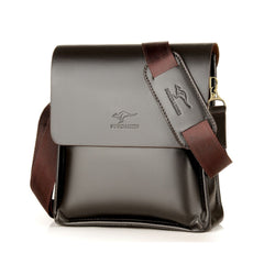 Men’s Multi-Compartment Shoulder Bag – Compact Crossbody Carry for Everyday Essentials