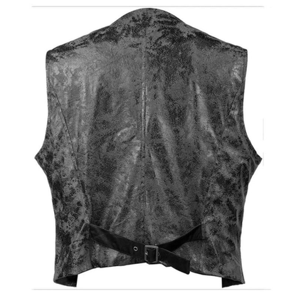 Men’s Vintage Traditional Waistcoat – Buttoned Heritage Style for Festivals and Celebrations