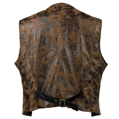 Men’s Vintage Traditional Waistcoat – Buttoned Heritage Style for Festivals and Celebrations