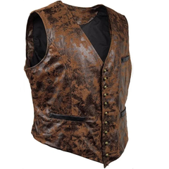 Men’s Vintage Traditional Waistcoat – Buttoned Heritage Style for Festivals and Celebrations