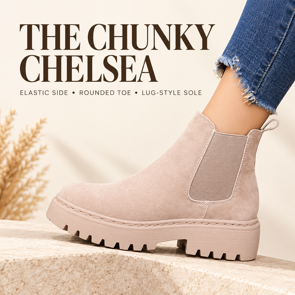 Feature view of Women's Chunky Chelsea Boots