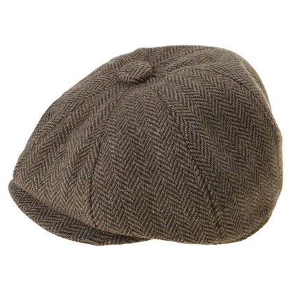 Men’s Tweed Newsboy Cap – Heritage Headwear for Smart Casual Dressing