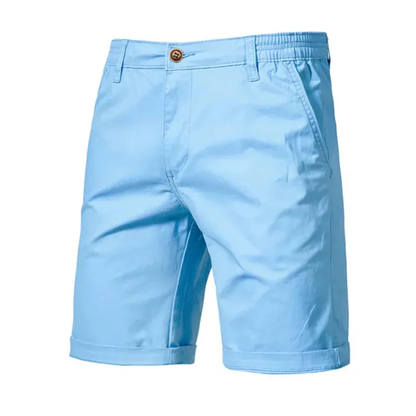 Men’s Classic Chino Shorts – Lightweight Summer Shorts for Beach Holidays and Casual Wear
