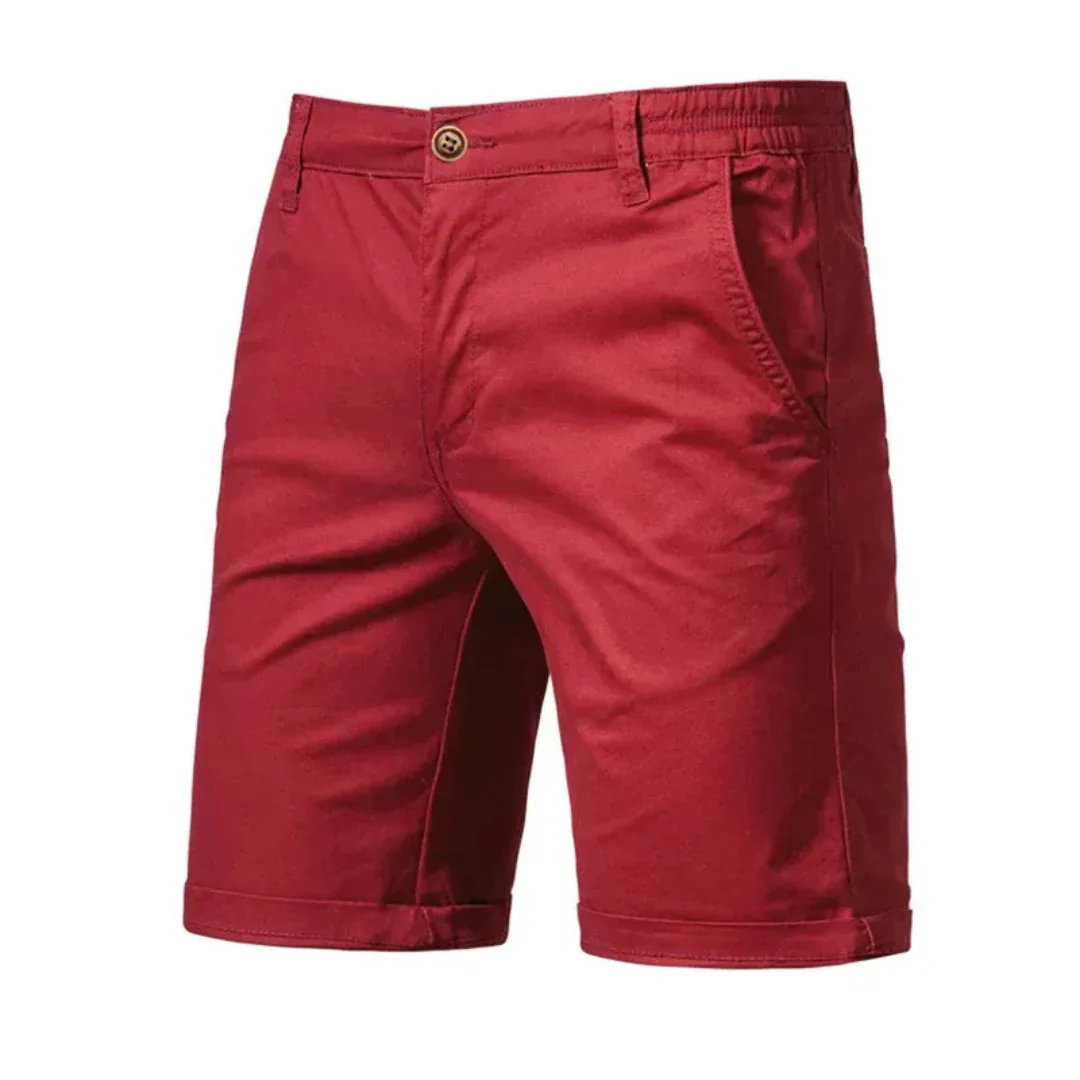 Men’s Classic Chino Shorts – Lightweight Summer Shorts for Beach Holidays and Casual Wear