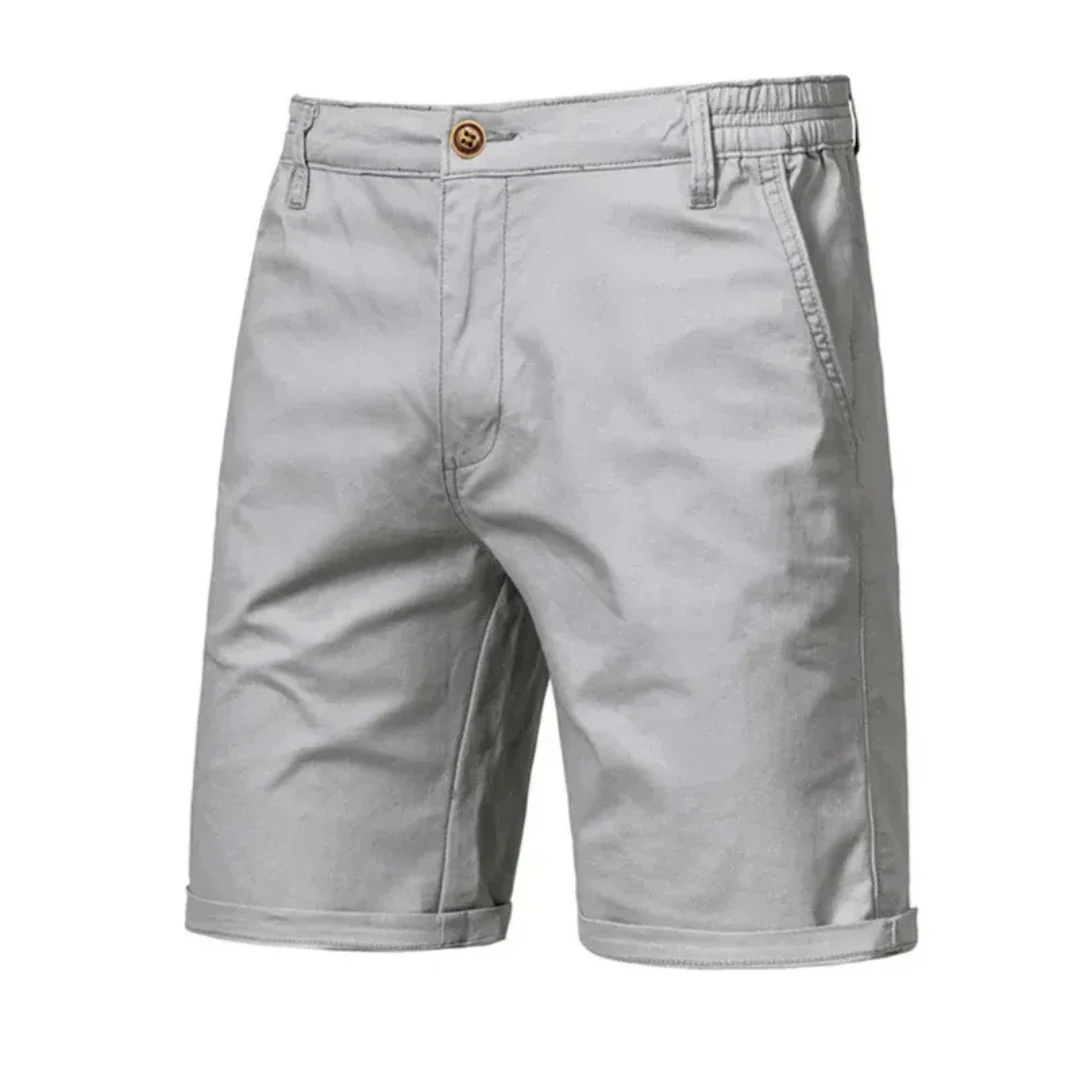 Men’s Classic Chino Shorts – Lightweight Summer Shorts for Beach Holidays and Casual Wear