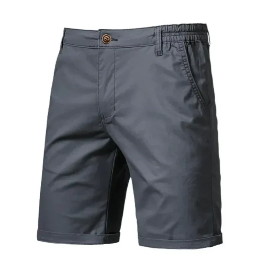 Men’s Classic Chino Shorts – Lightweight Summer Shorts for Beach Holidays and Casual Wear