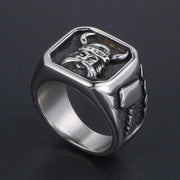 CJ supplier reference – vintage Viking alloy ring