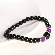 Tiger Eye & Black Agate Bracelet colour or variant view
