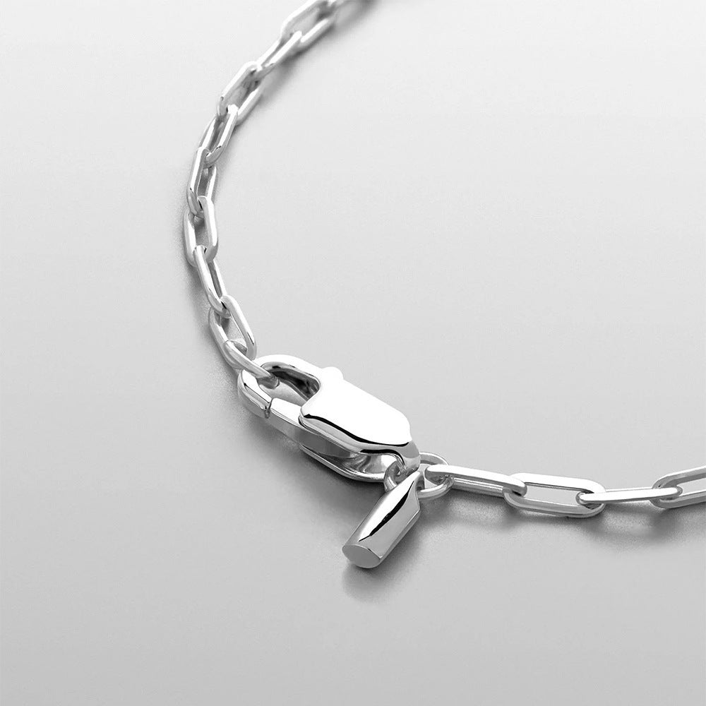 French Square-Clip Stainless Steel Chain colour or variant view