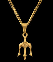 Poseidon Trident Pendant Necklace colour or variant view